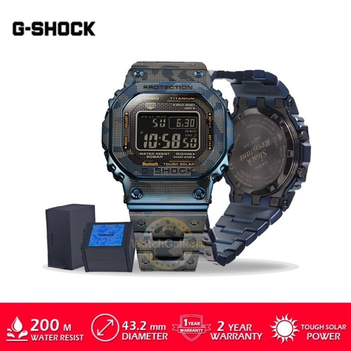 ✅Original Casio G-Shock Gmw-B5000Tcf-2Dr/Gmw-B5000Tcf-2Dr/Gmw-B5000Tcf Original Terbaru