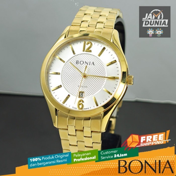 ✅Original Bonia Original Bonia Bnr157 1215 Bonia Bnr 157 1215 Jam Pria La Diskon
