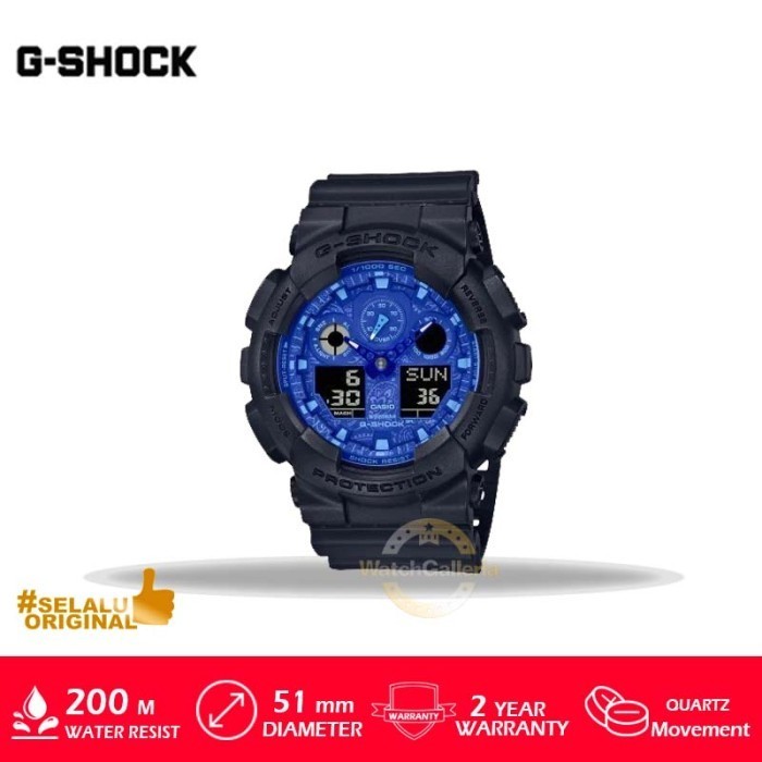 ✅Original Casio G-Shock Ga-100Bp-1Adr/Ga-100Bp-1Adr/Ga-100Bp Original Murah Diskon