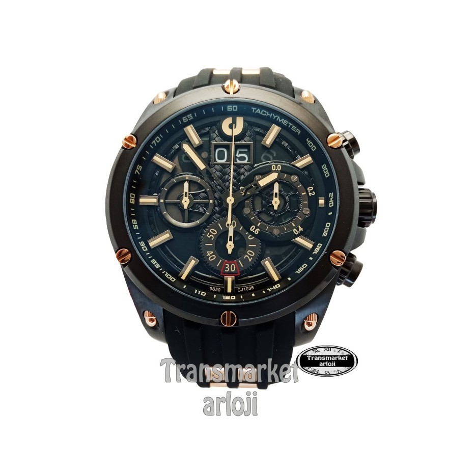 ✅Original Jam Tangan Pria Charles Jourdan Cj1036-1732C Hitam Original Terbatas