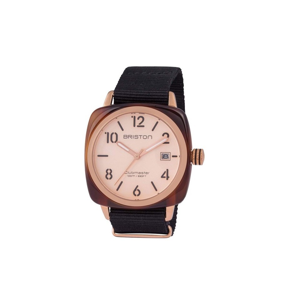 ✅Original Briston Clubmaster Classic Acetate Hms Rose Gold Dial 40Mm Jam Tangan Diskon