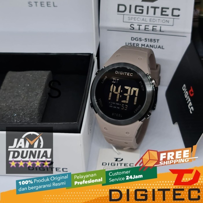 ✅Original Digitec Original Dgs-5185T Gy Dgs5185 Digitec 5185 Jam Tangan Pria Berkualitas