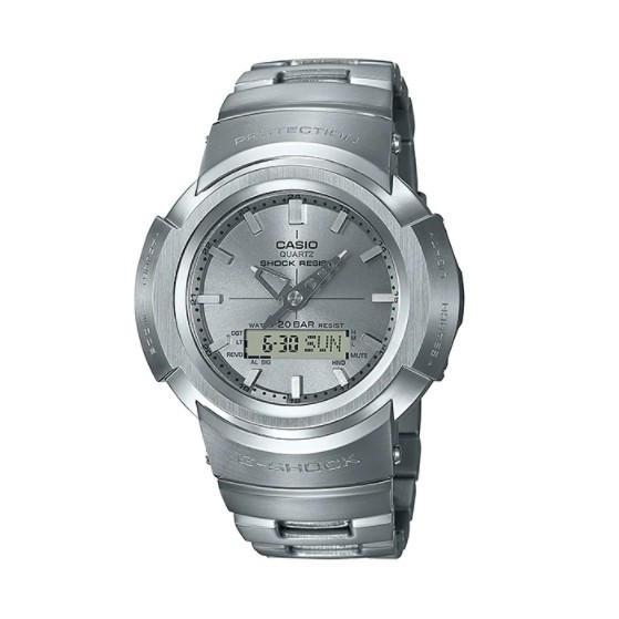 ✅Original Casio G-Shock Awm-500D-1A8 Full Stainless Terbatas