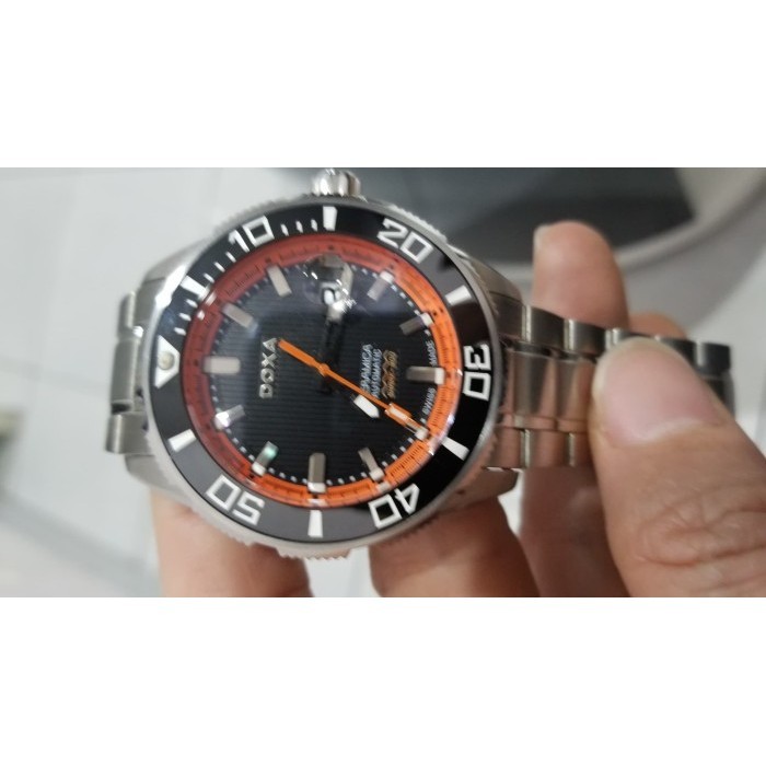 ✅Ready Jam Tangan Pria Automatic Doxa Shark Ceramica 300M Diskon