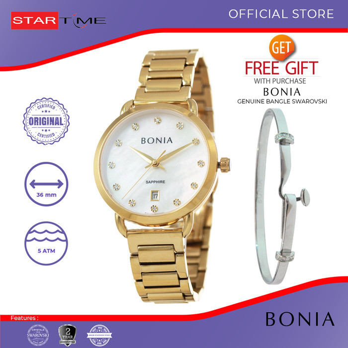 ✅Termurah Jam Tangan Wanita Jam Tangan Original Bonia Premium Bp10495-2257 Limited
