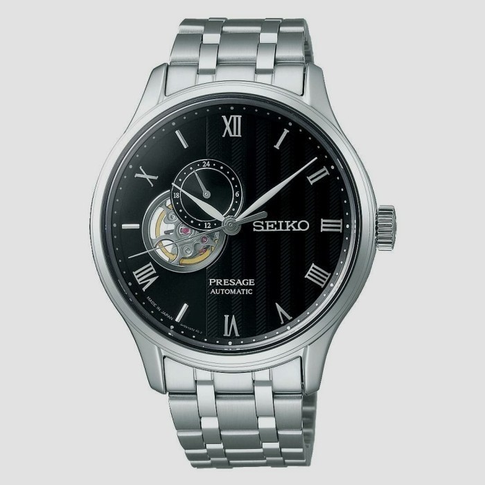 ✅Ready Seiko Presage Ssa377J1/377 Karensansui Open Heart  Pria  Terbaru