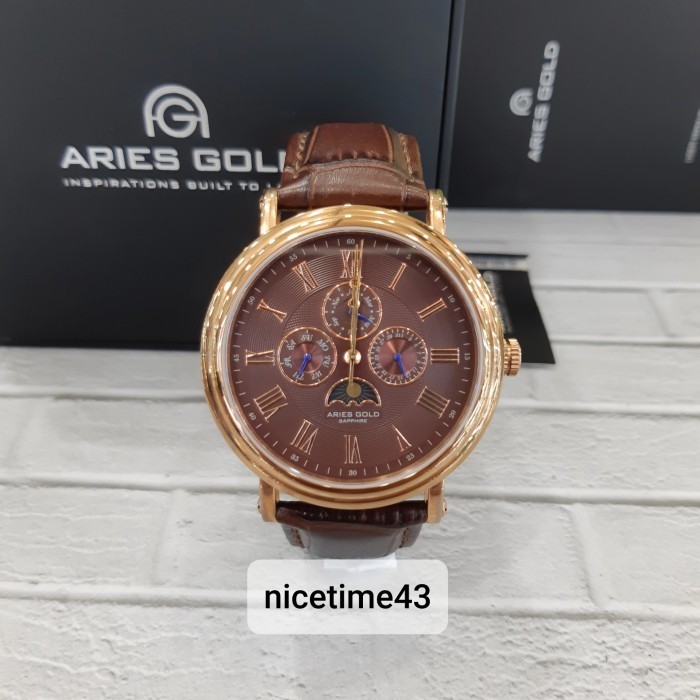 ✅Ready Jam Tangan Pria Original Aries Gold G 101 Rg-Cf Sale Limited
