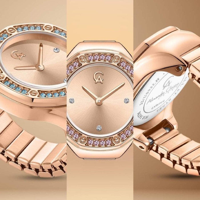 ✅Sale Jam Cincin Alexandre Christie Wanita Original Terbatas