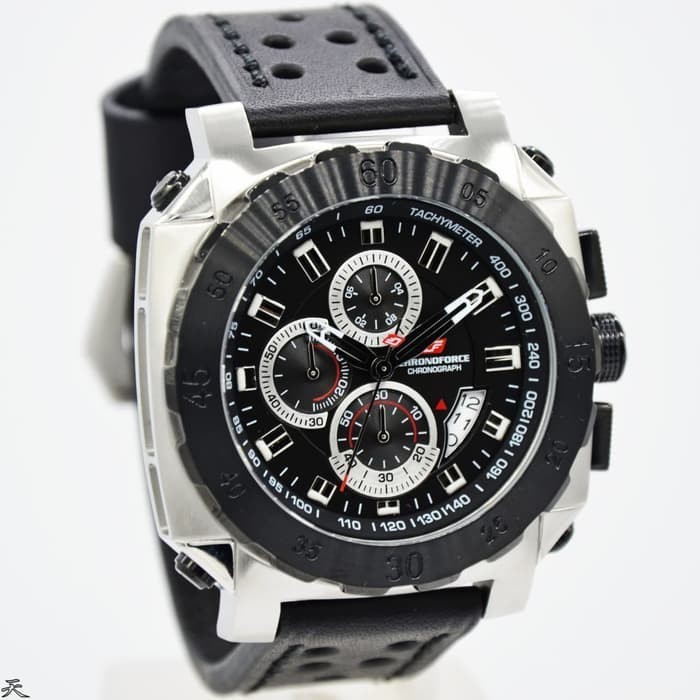 ✅Ready Chronoforce 5221Ms Hitam Original Terbatas