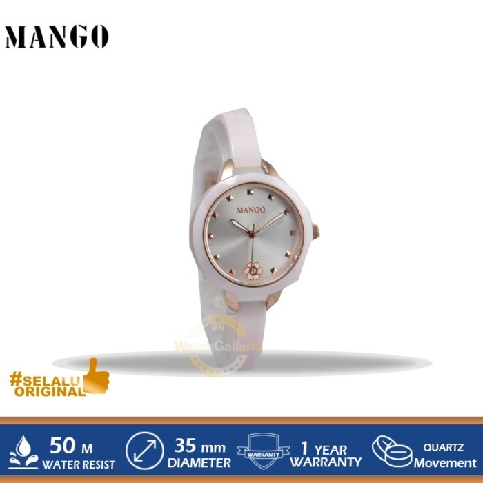 ✅Termurah Jam Tangan Ladies Mango Ma6689L-10 Original Murah Terbatas