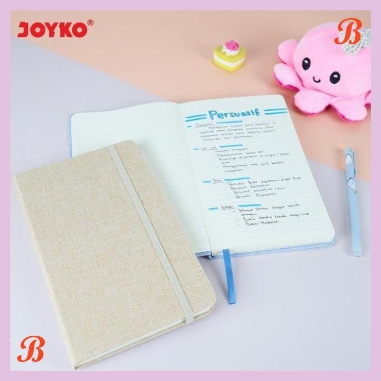 

| KG | JOYKO NOTEBOOK A5 HARD COVER BUKU TULIS AGENDA JOYKO A5 KAIN NB-709