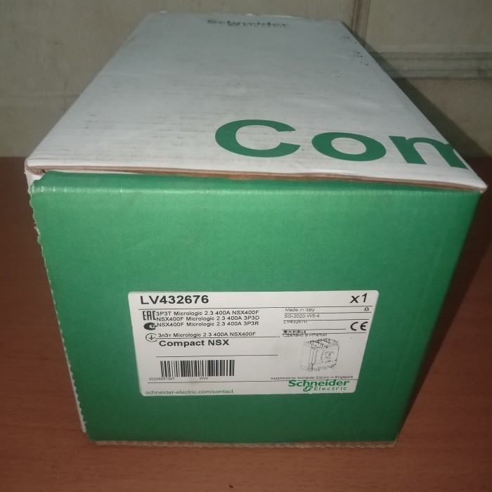 [New Ori] Compact Nsx Schneider Mccb Nsx400F 400A Diskon