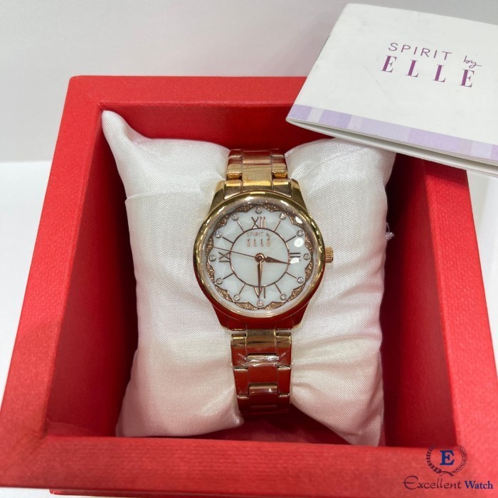 ✨Baru Excellent Watch Jam Tangan Wanita Elle Es20069B04X Rosegold Terbatas