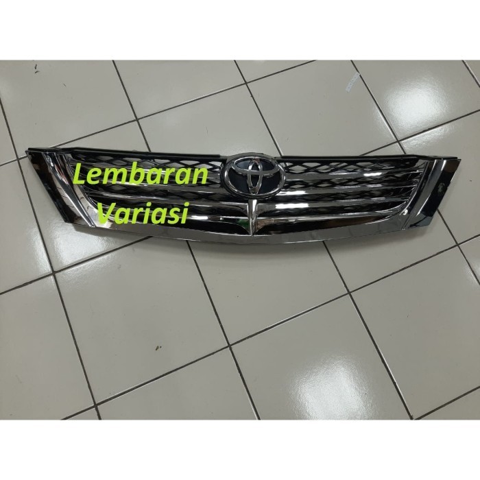 ✨New Ori Grill Innova 2008 2010 Full Chrome Termasuk Logo Berkualitas