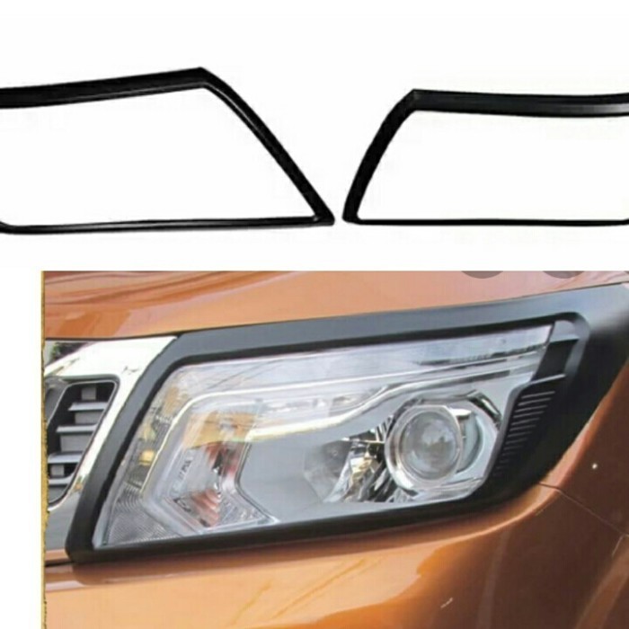 ✨New Ori Garnish Cover Lampu Depan Belakang Nissan Navara Np300 Terbatas