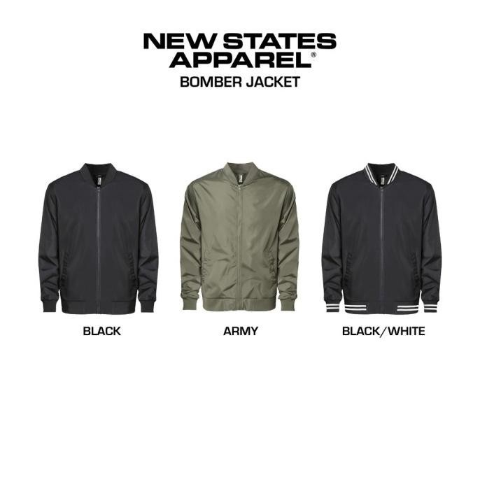 Jaket Bomber New States Apparel