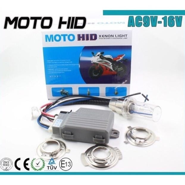 Lampu HID MOTOR MOBIL H6 H4 HS1 35WATT 4300K 6000K 8000K 10000K 12000K