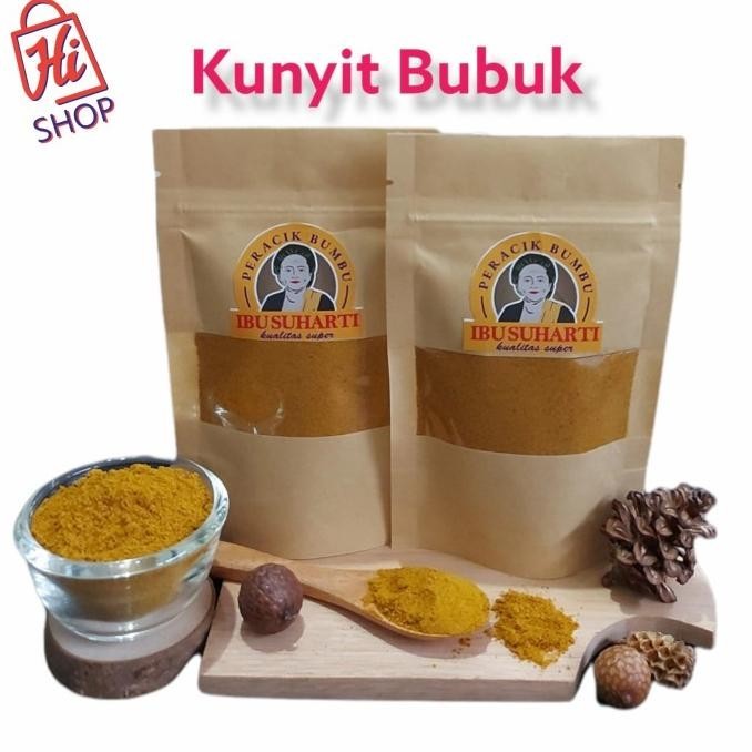 

Termurah Ibu Suharti - Rempah Kunyit Bubuk Murni Kunir Bubuk Murni Bumbu Dapur