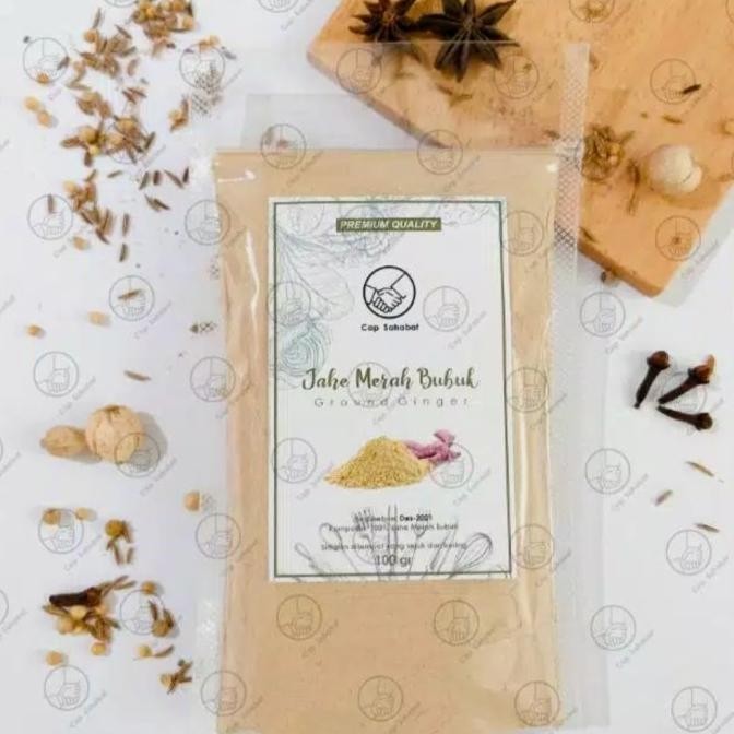 

Termurah 100gr Jahe Merah Bubuk Murni / Ground Ginger / Rempah / JSR 100%