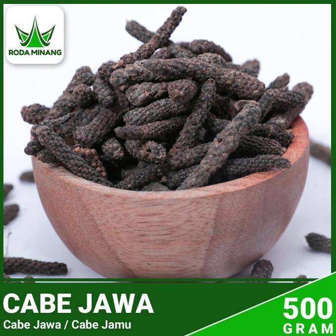 

Termurah Cabe Jawa Kering utuh Long Pepper Cabe Jamu Rempah - 500 Gram