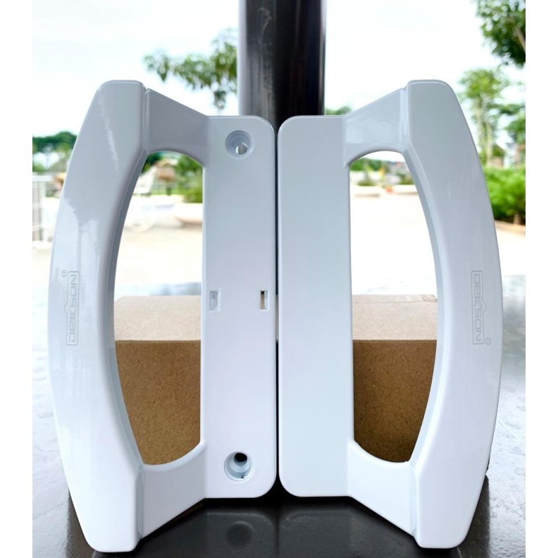 HANDLE DEKSON SLH XL80 Tarikan Pintu Aluminium Sliding Geser Putih