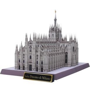 DIY Miniatur Papercraft Gereja Katedral Milano Italia