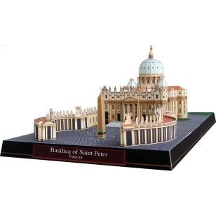 DIY Miniatur Papercraft Gereja Basilika Santo Petrus