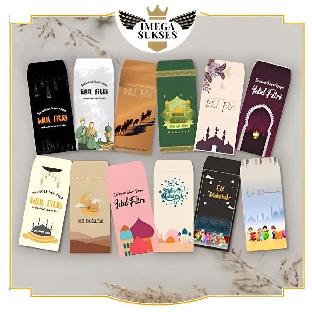 

PHG - Amplop Lebaran Karakter Kartun Isi 5Pcs Ukuran Kecil Amplop Lebaran Idul Fitri Motif Uang 5 Pcs Ukuran Besar Amplop THR Murah