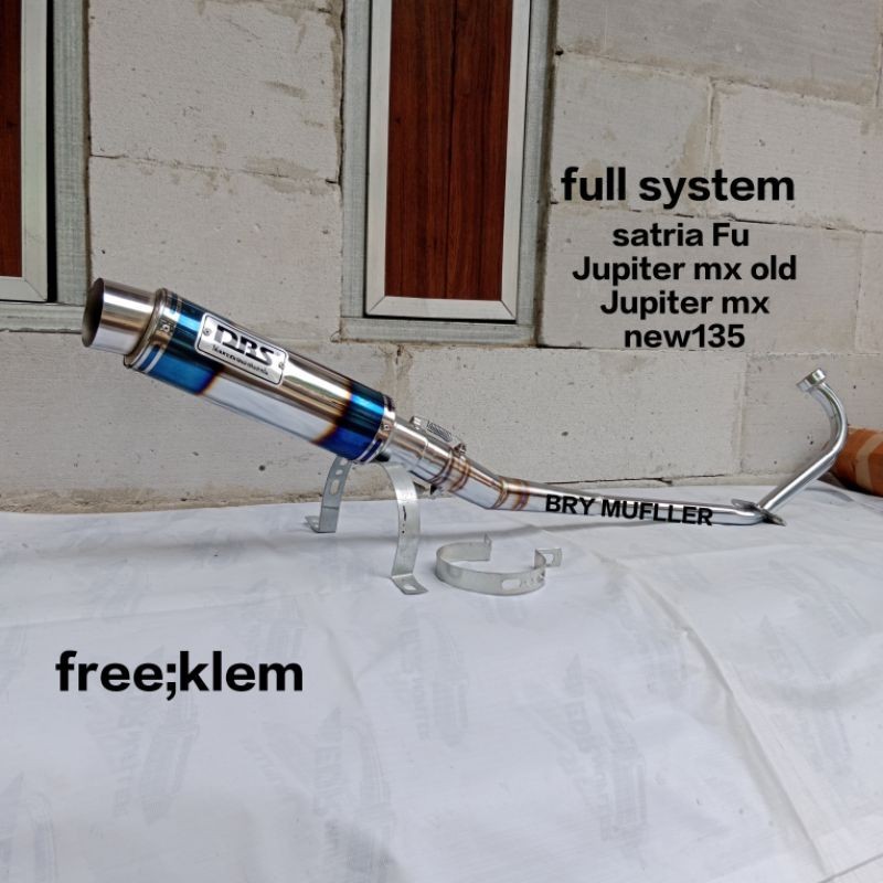 knalpot racing DBS untuk motor All Varian/tipe.satria Fu 150.jupiter MX old.jupiter MX new135
