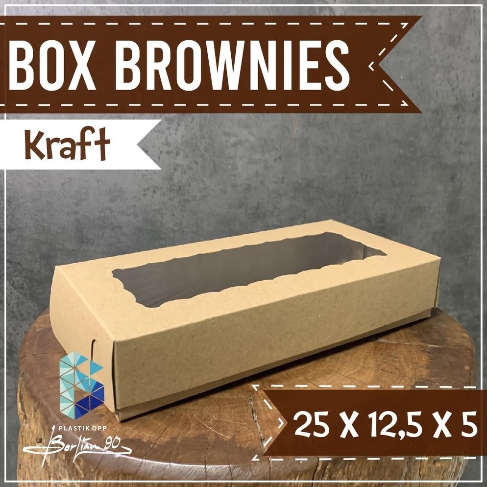 

Big Sale Isi 50 Pcs_Dus Brownies Box 21,5X10X5,25X12,5X5Cm,30X10,5X5Cm Jendela Kraft / Dus Brownies 25X12,5X5 Box Brownies Jendela Kemasan Brownies Dus Kue Sale