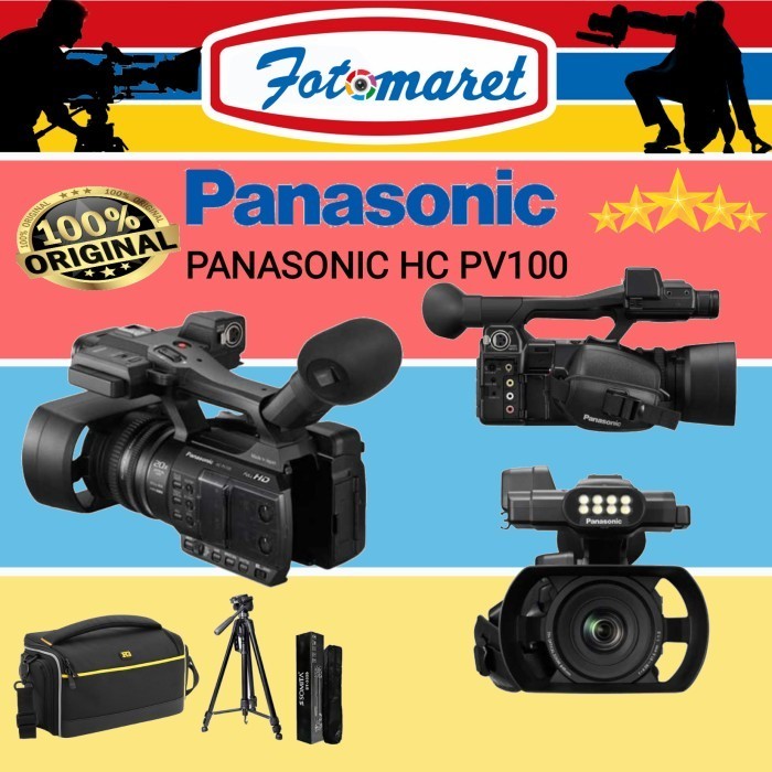 Ready PANASONIC HC PV100 CAMCORDER/ HC PV100/ CAMCORDER PANASONIC RESMI