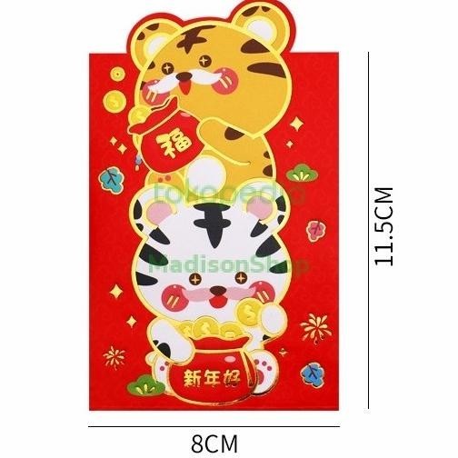 

DFG - Angpao MACAN 2022 PENDEK KUPING Ampao Sincia Angpau Merah Murah Grosir TERLARIS