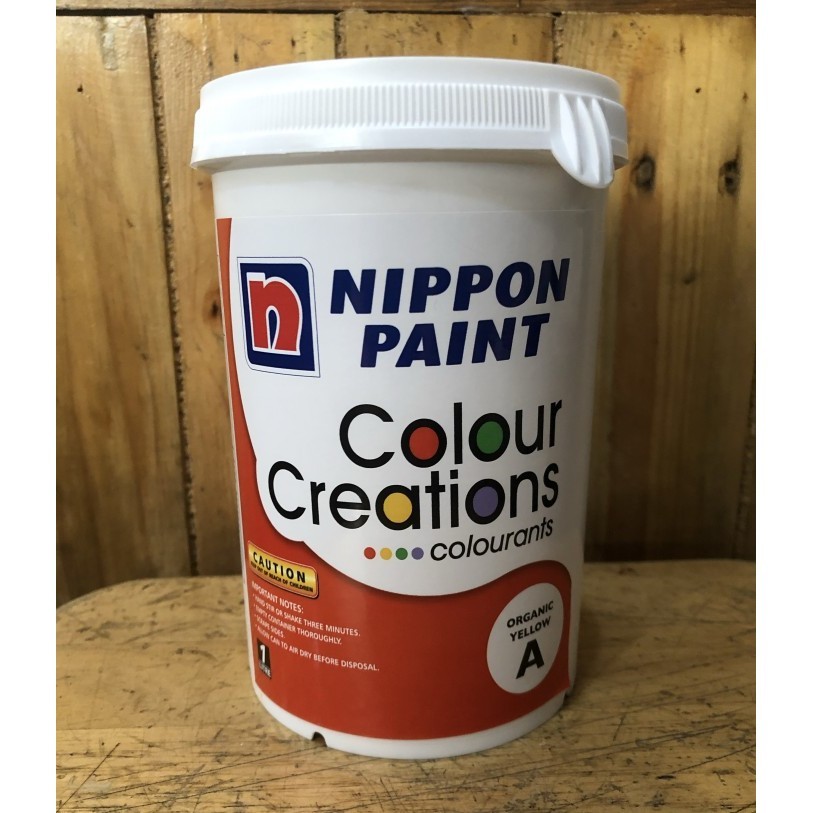 

[Baru] Nippon Paint Tinta Colourant A Organic Yellow 1Ltr Diskon