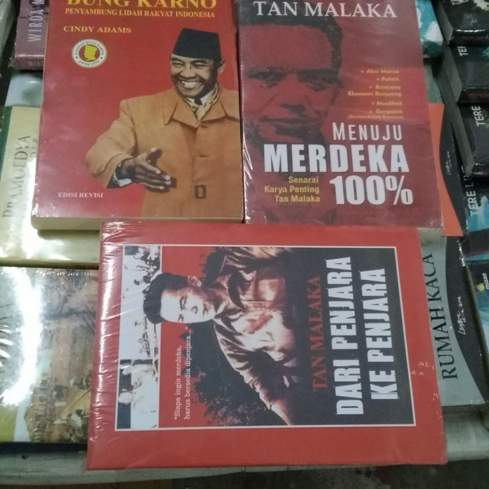 

[Baru] Buku Bung KarnoTan Malaka Paket 3 Buku Terkenal. Berkualitas