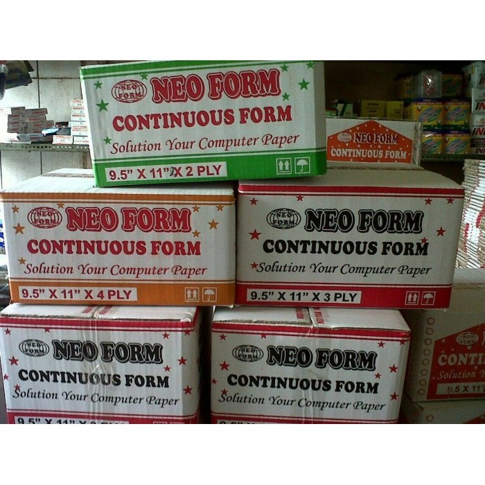 

[Baru] Neo Form Continuous Form 9.5 X 11 X 3Ply Limited