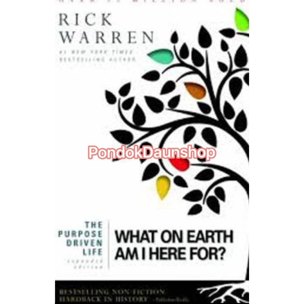 

[Baru] The Purpose Driven Life Diskon