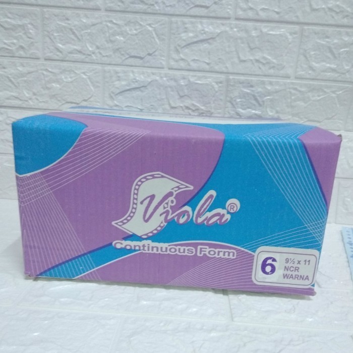 

[Baru] Kertas Komputer / Continuous Form 91/2X11 6 Ply Ncr Merk Viola Terbatas