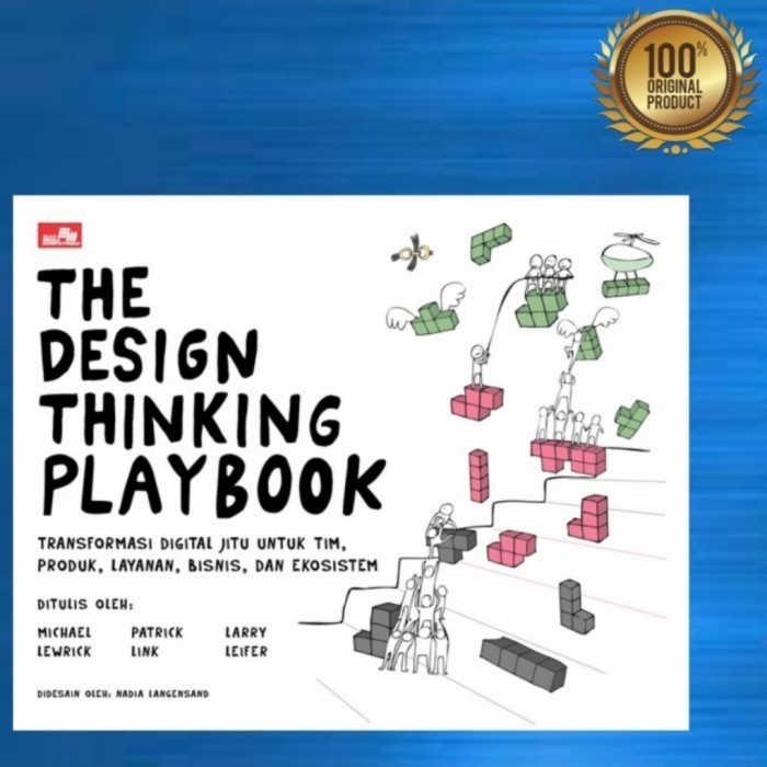 

[Baru] Buku The Design Thinking Playbook - Ori Terbaru