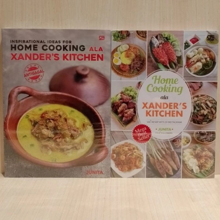 

[Baru] Buku Set Junita: Home Cooking Ala Xander'S Kitchen Inspirational Ide Terbatas