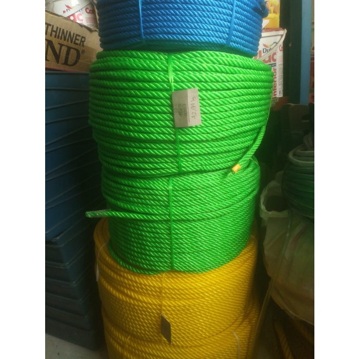 

[Baru] Tali Tambang Plastik 6Mm Harga Per Roll Terbatas