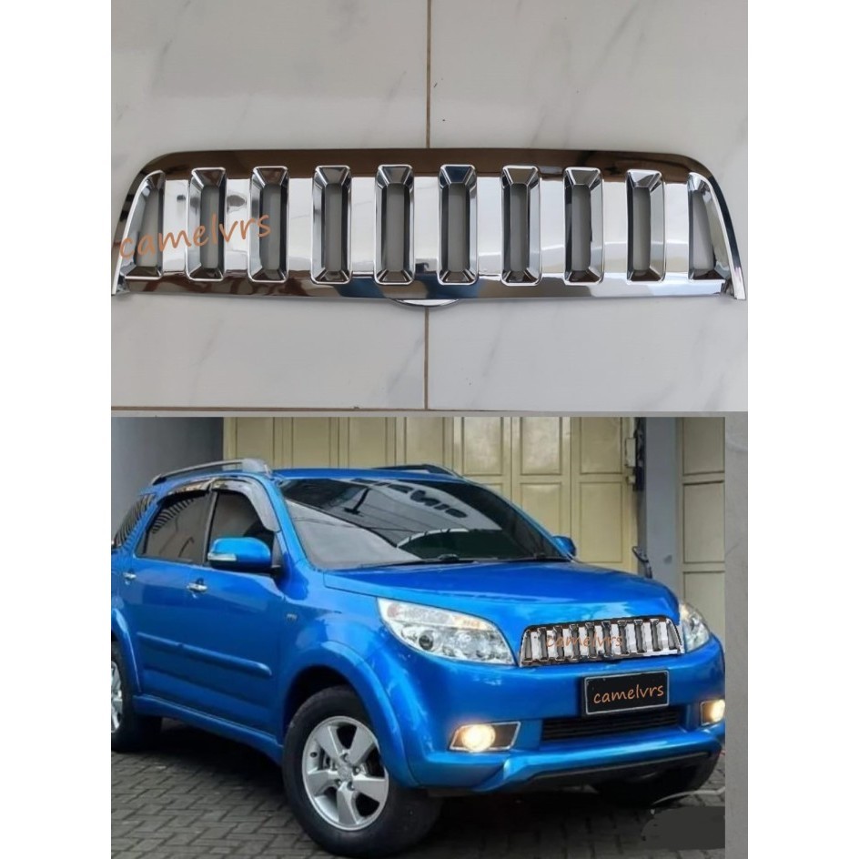 [New Ori] Grill Hummer Rush Terios Chrome 2010 2011 Diskon