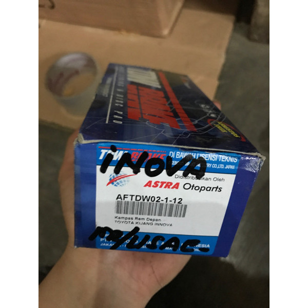 ✅Original Tdw Ori !! Brake Pad / Kampas Rem Depan Innova / Inova Tdw Limited