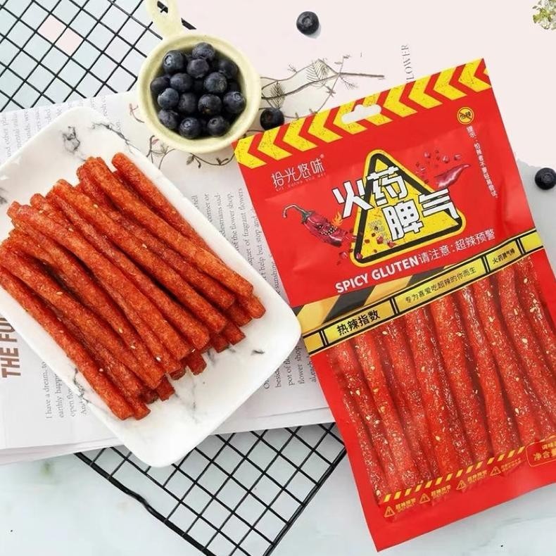 

TRE LATIAO LA TIAO PREMIUM SPICY GLUTEN HALAL CEMILAN SNACK VIRAL CHINA TERLARIS