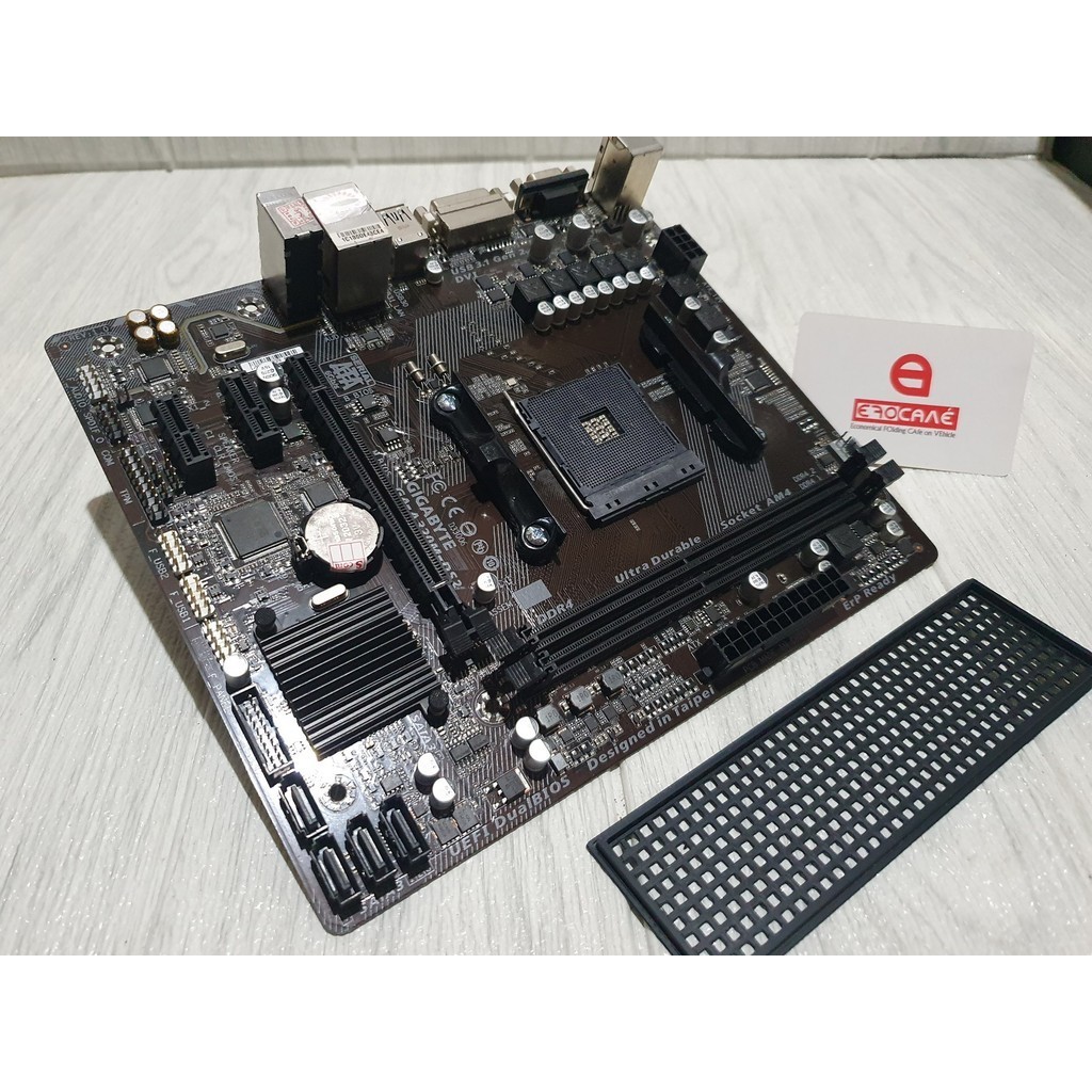 Mobo AMD A320 AM4 Gigabyte A320M-DS2 support Ryzen 5000