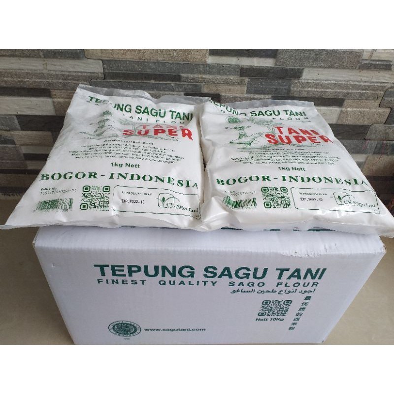 

Tepung Sagu Tani 1 Kg 1 Dus