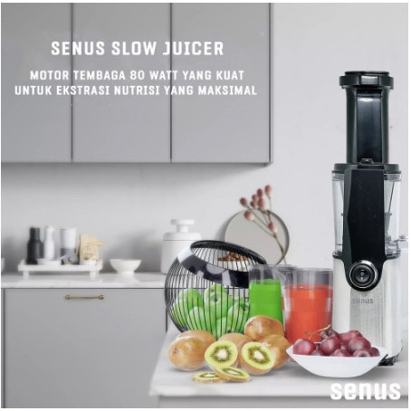 [Baru] Slow Juicer Senus Tanpa Ampas Low Watt Berkualitas