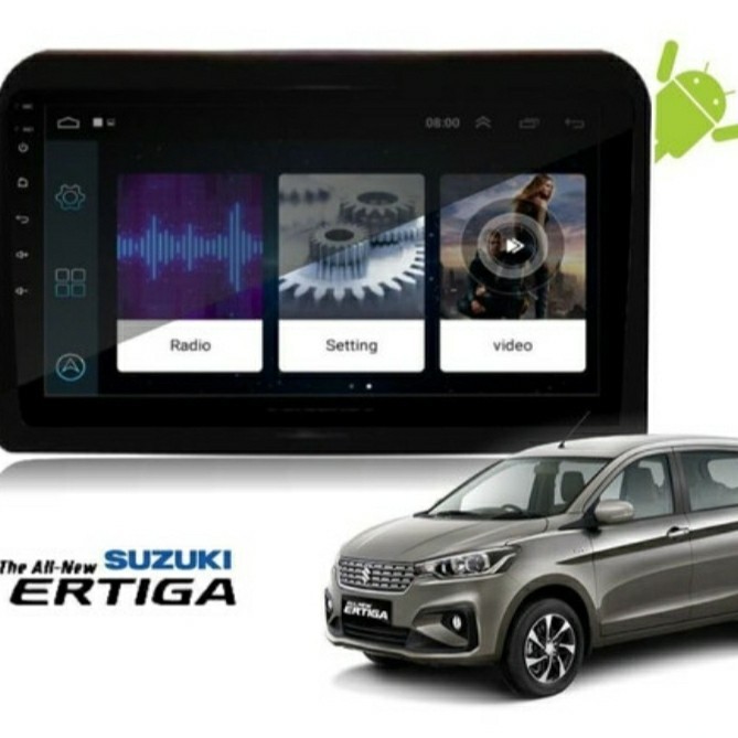 [Baru] Head Unit Doubledin All New Ertiga Android 9 Inch Ram 2Gb Room 32Gb Berkualitas