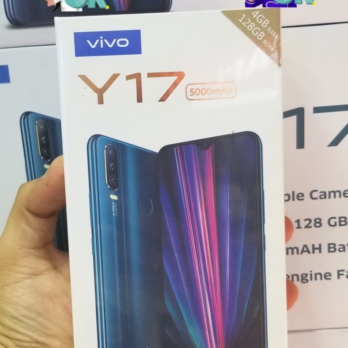 [Baru] Handphone Vivo Y17 Blue Terbaru