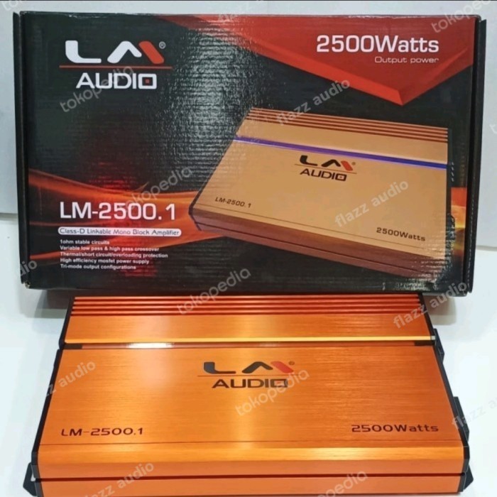 [Baru] Power Monoblock Amplifier Mobil Lm Audio Terbaru