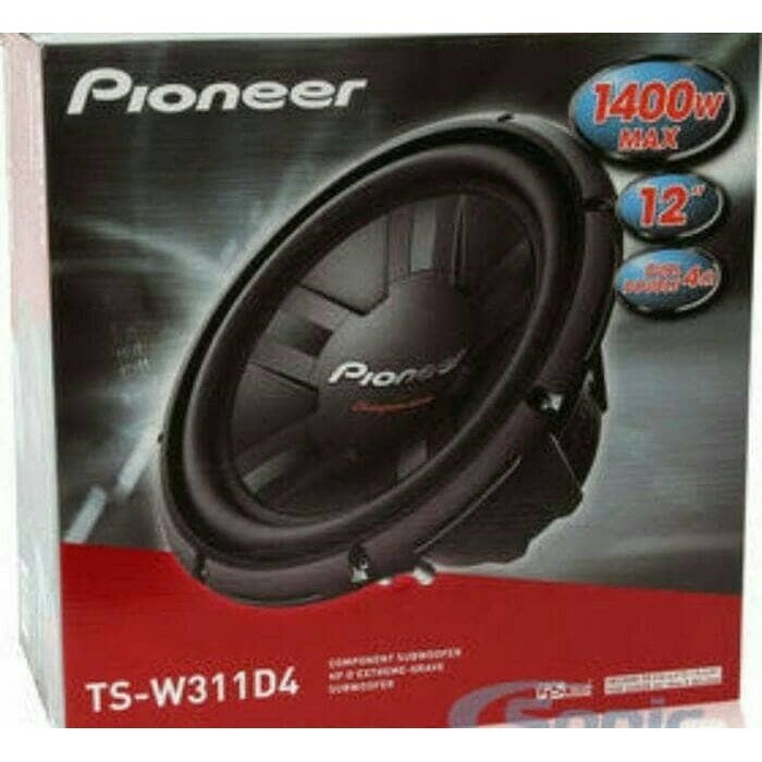 [Baru] Subwoofer Pionner 12 Ts-W311D4 Terbaru